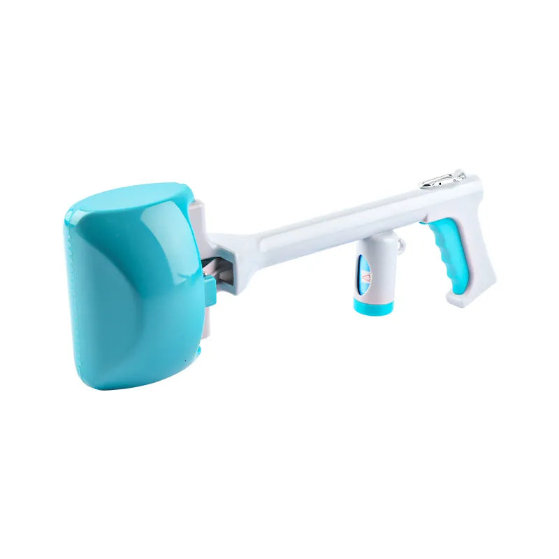 Hygienic Dog Waste Picker for on the Go with Bag Holder and One - Handed Operation