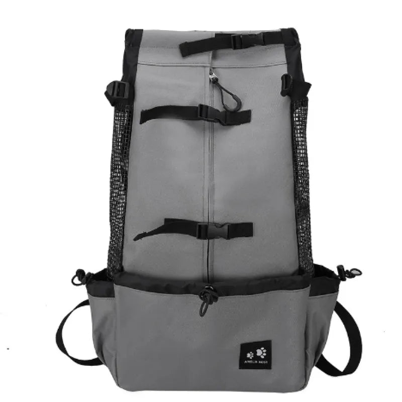 Travel Backpack With Mesh Pockets - Robust Design Adjustable Straps