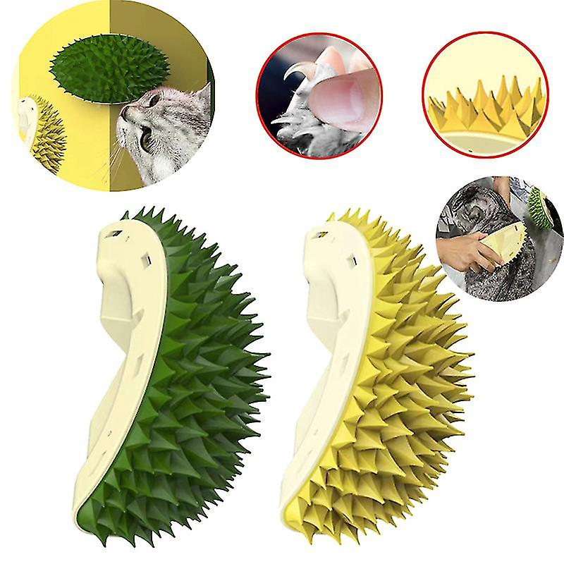 Cat Grooming Brush - Bionic Design with Soft - Tipped Needles for Grooming