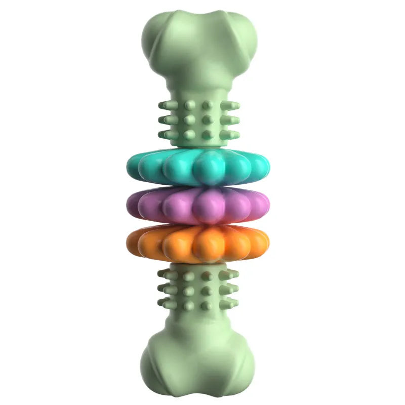 Dog Chew Toy With Teethers - Interactive Chew Toy For Dogs