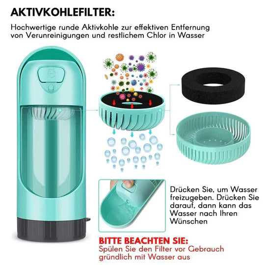 Mobile Drinking Dispenser For Pets