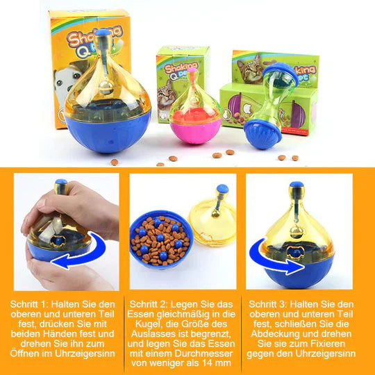 Interactive Food Toy For Pets - Promotes Intelligence & Activity