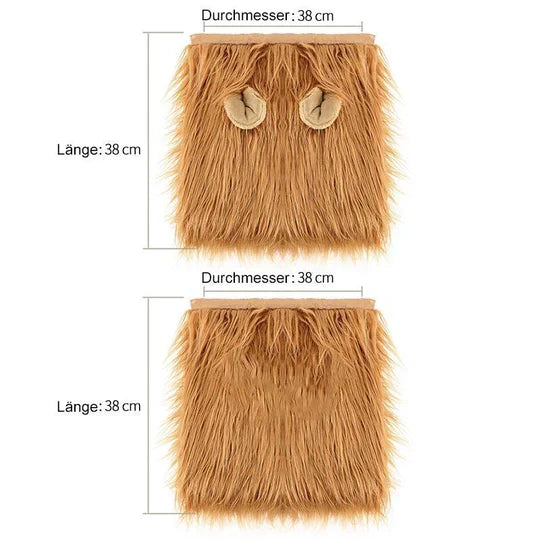 Lion 's Mane Dog Costume
