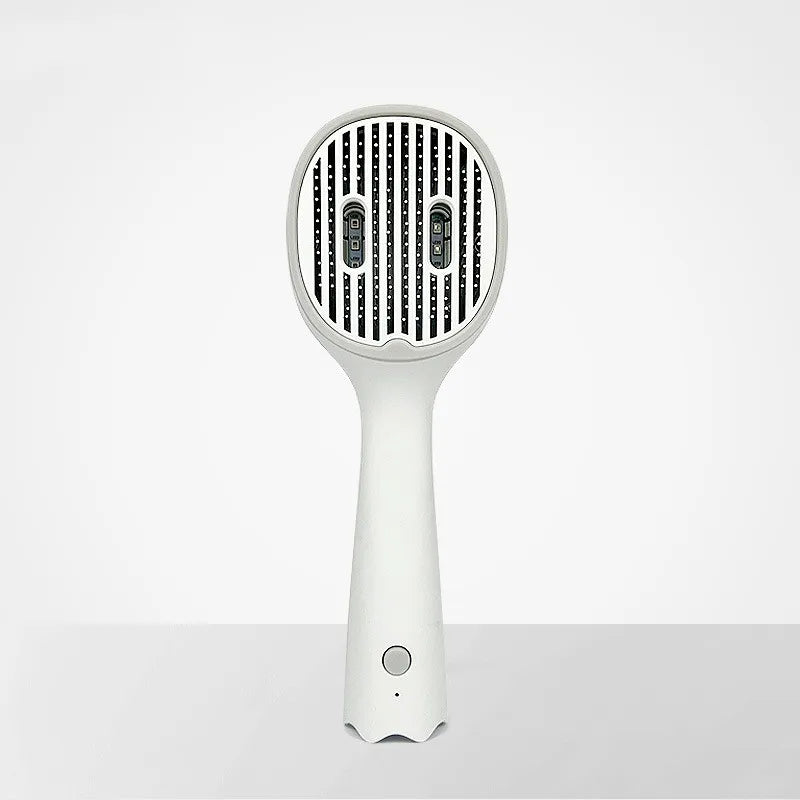 Electric Hairbrush - Fast Smoothing And Detangling Brush For Straight Hair