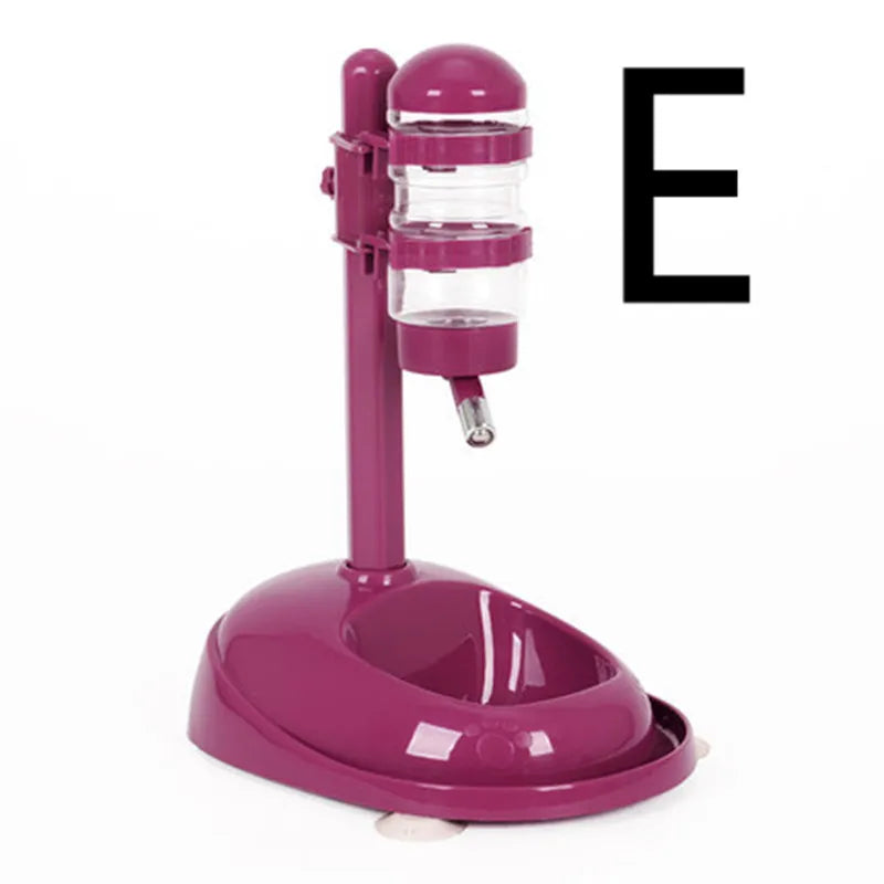 Automatic Pet Food And Water Dispenser With Double Tank - In Different Colors