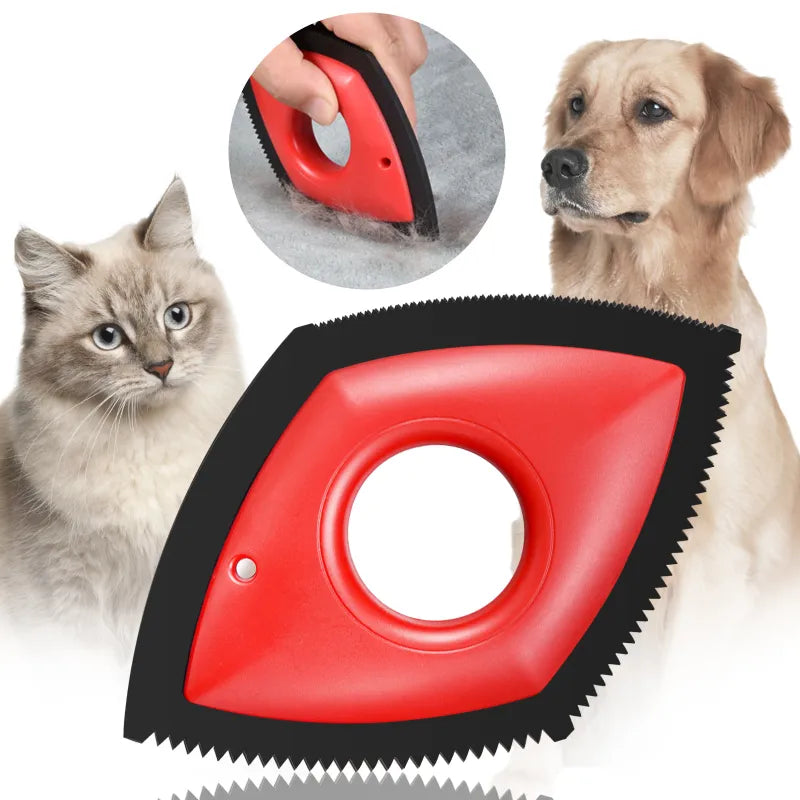 Effective Pet Hair Remover For Furniture Carpets And Clothing With Ergonomic Handle