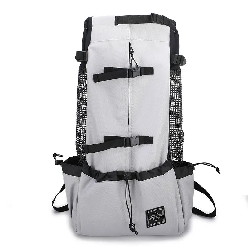 Travel Backpack With Mesh Pockets - Robust Design Adjustable Straps