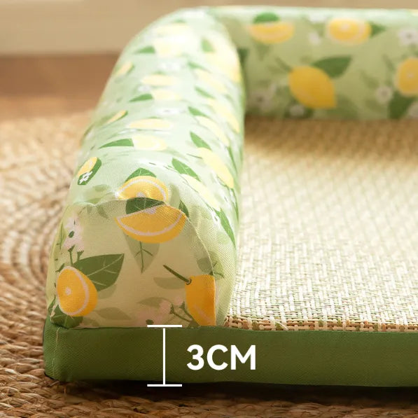 Cooling Mat For Cats With Raised Edge - Summer Refreshment For Pets