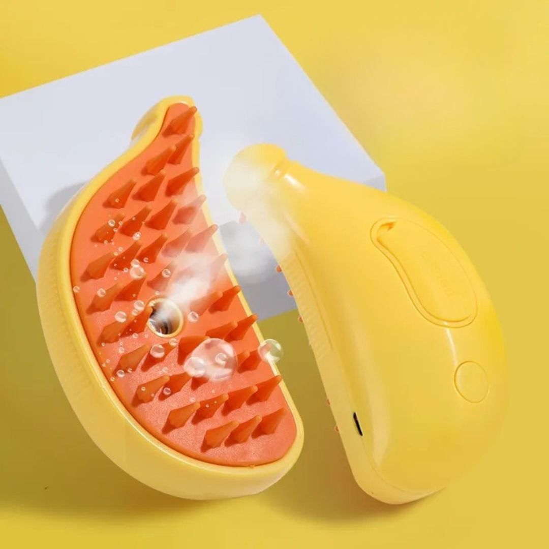 Dog Grooming Brush with Massage Function - Pet Brush for Grooming , Detangling and Hair Removal