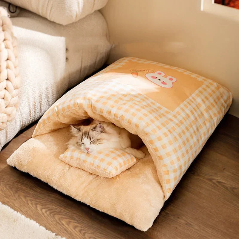 Cats Premium Sleeping Bag Bed