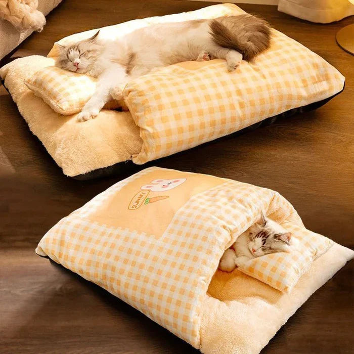 Cats Premium Sleeping Bag Bed
