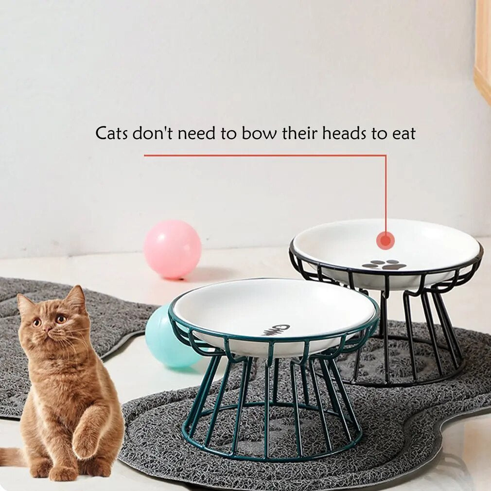 Elevated Cat Bowl Set
