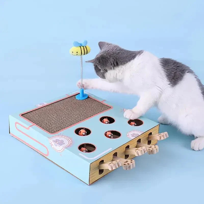 3in1 Play Box For Cats