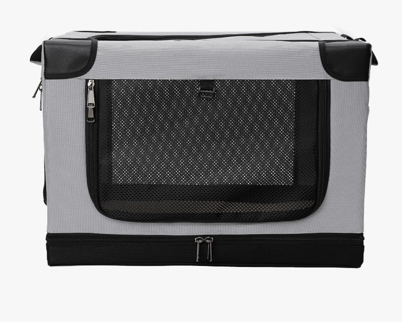 Foldable Dog Crate for Cars & Home