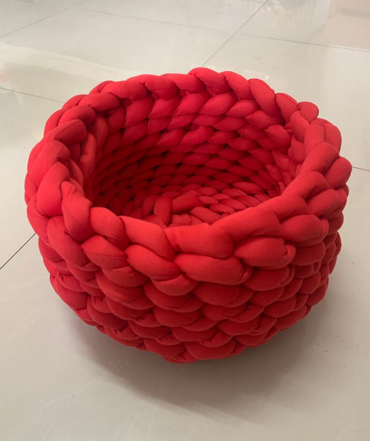 Hand-woven Cat Basket