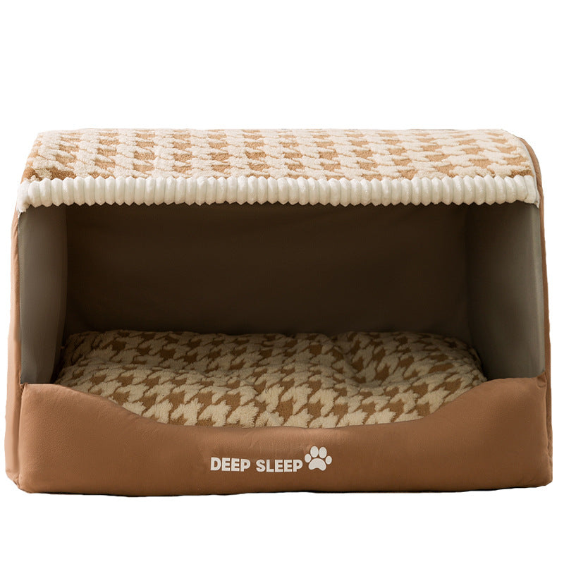 Cozy Plush Dog House