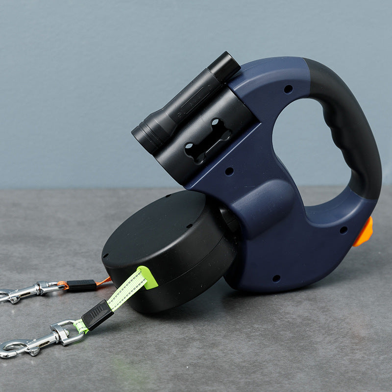 Practical Anti-wrap Double Dog Lead