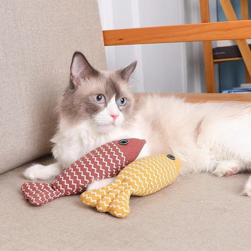 Fish Catnip Toy
