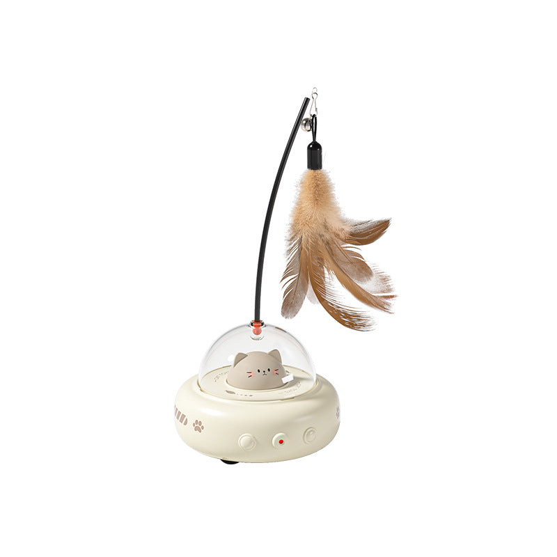 Cat UFO Laser Toy