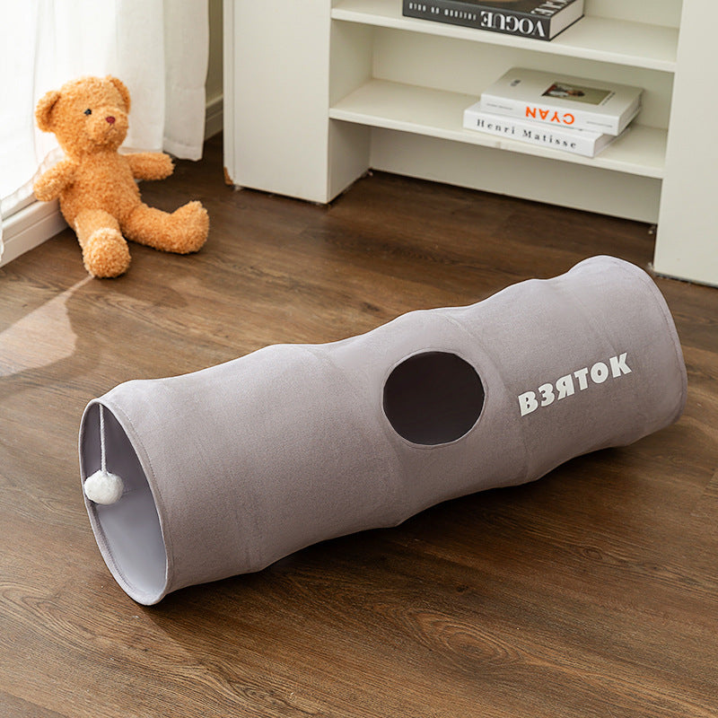 Foldable Cat Play Tunnel