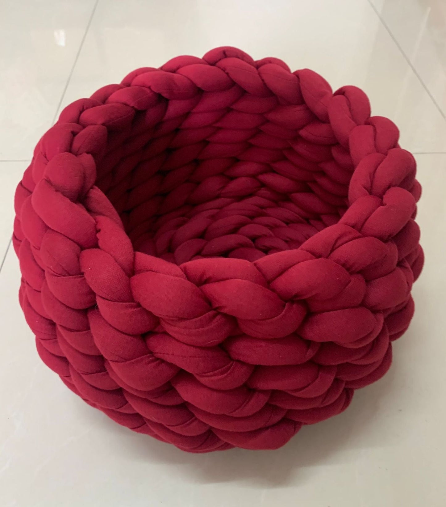 Hand-woven Cat Basket