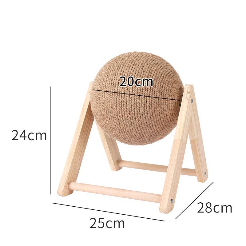 Cat Scratching Ball Made Of Sisal