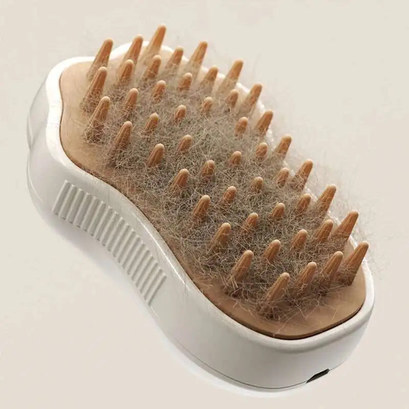 Dog Grooming Brush with Massage Function - Pet Brush for Grooming , Detangling and Hair Removal