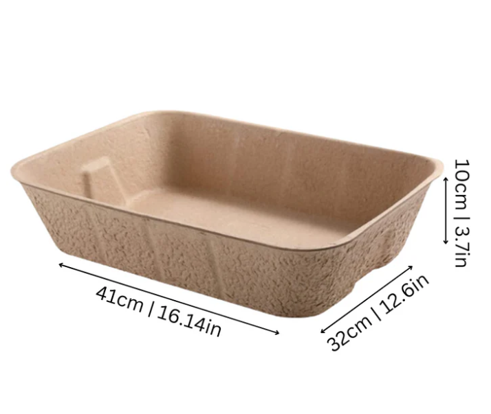 Biodegradable Cat Litter Box - Sustainable Hygiene For Your Pet