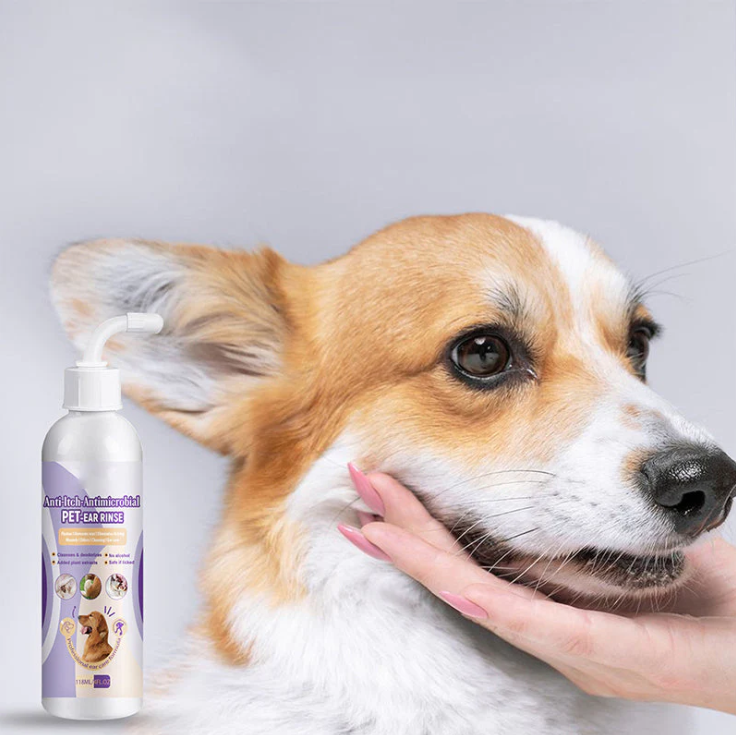 Gentle Ear Care For Pets - Removes Dirt & Odours