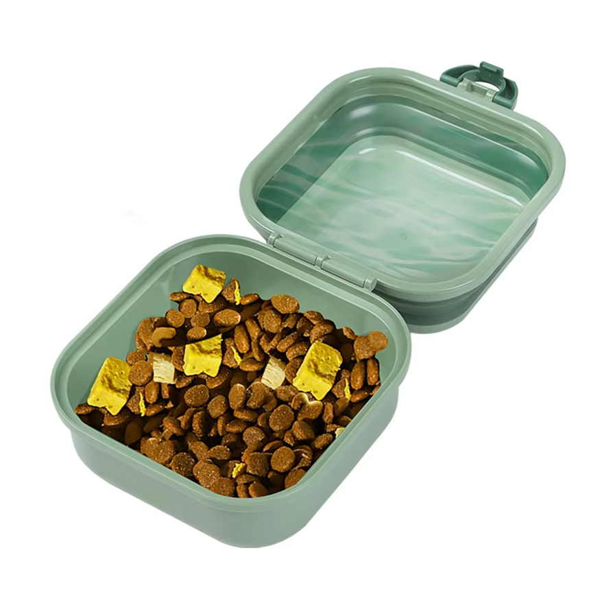 Silicone Pet Care Box - Practical Storage Case for Pet Supplies