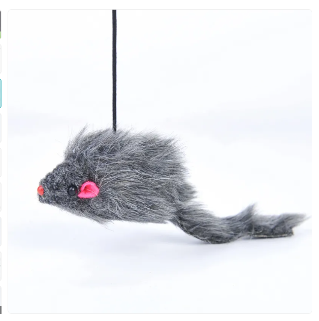Interactive Cat Toy - Toy Mouse With String To Pull