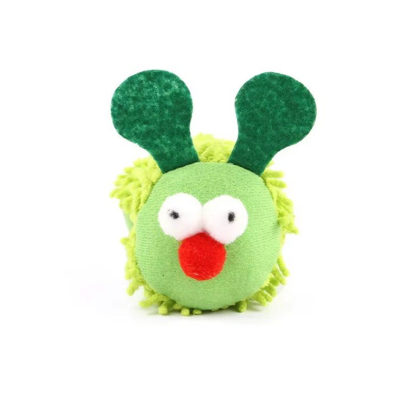 Cat Toy Caterpillar - Soft Cuddly Toy With Catnip