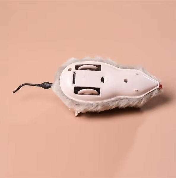 Electric Cat Play Mouse - Interactive Gerbil For Hunting Fun