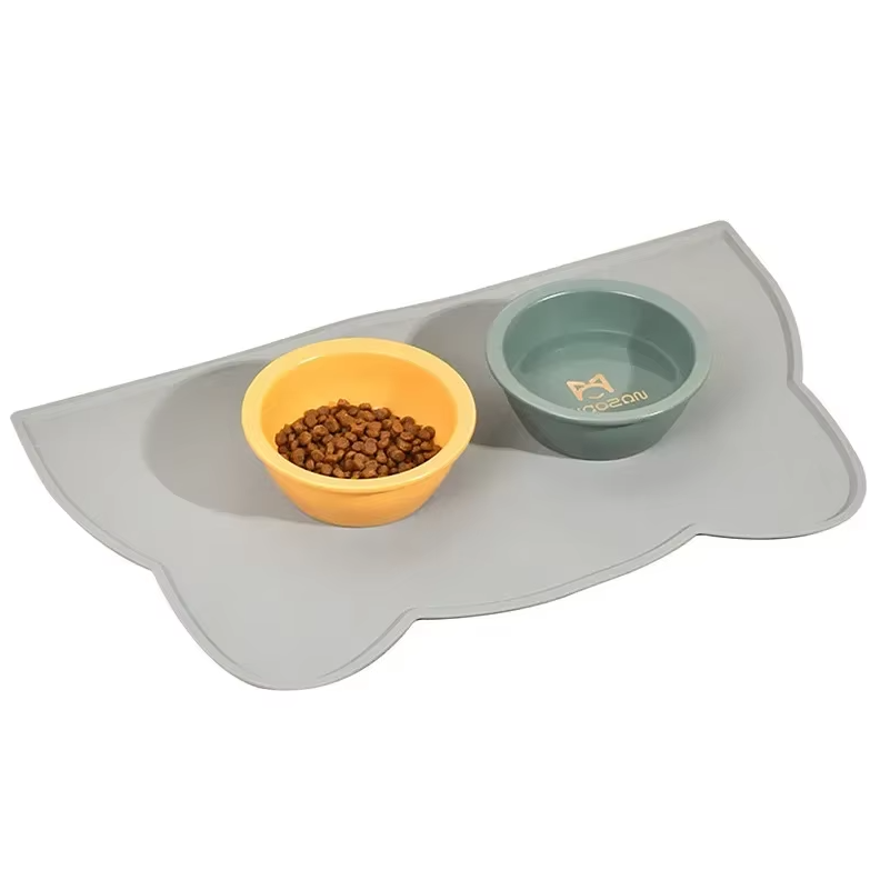 Cat Plate Mat With Non - Slip Underside