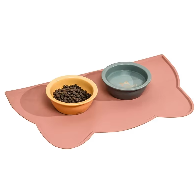 Cat Plate Mat With Non - Slip Underside
