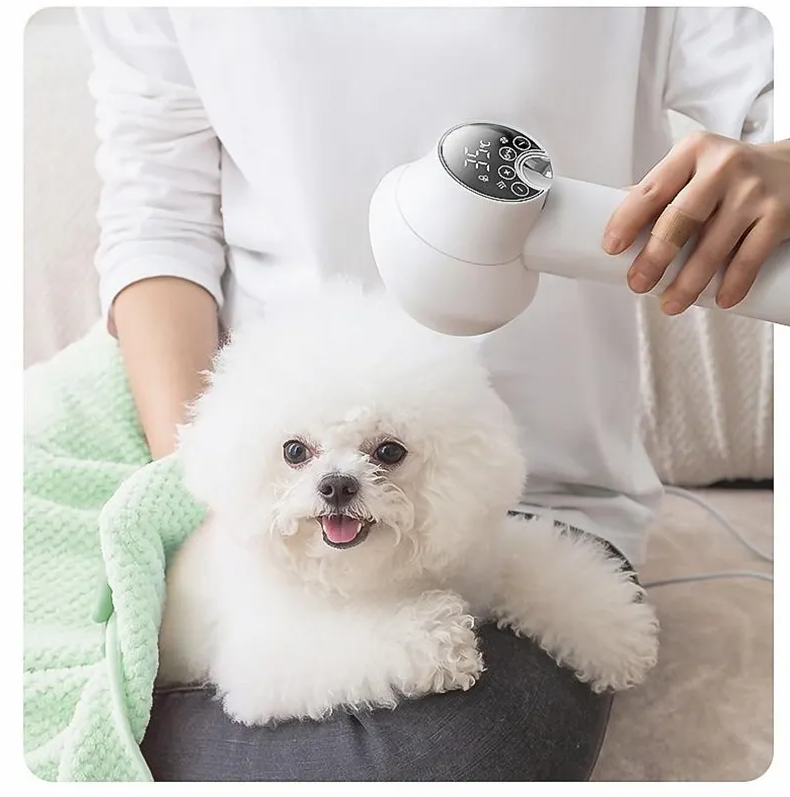 Hair Dryer With Digital Display - Intelligent Temperature Control For Fast And Gentle Drying