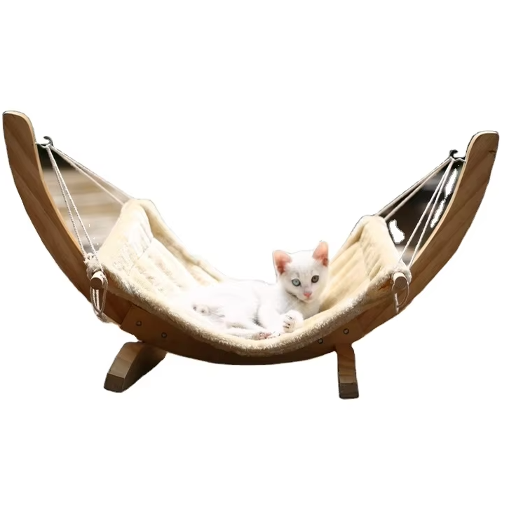Cat Hammock - Soft Cover For Wooden Cat Bed Washable And Durable