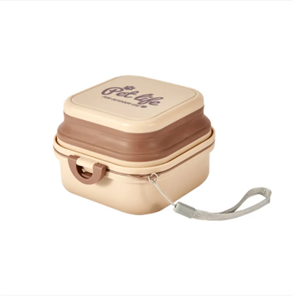 Silicone Pet Care Box - Practical Storage Case for Pet Supplies