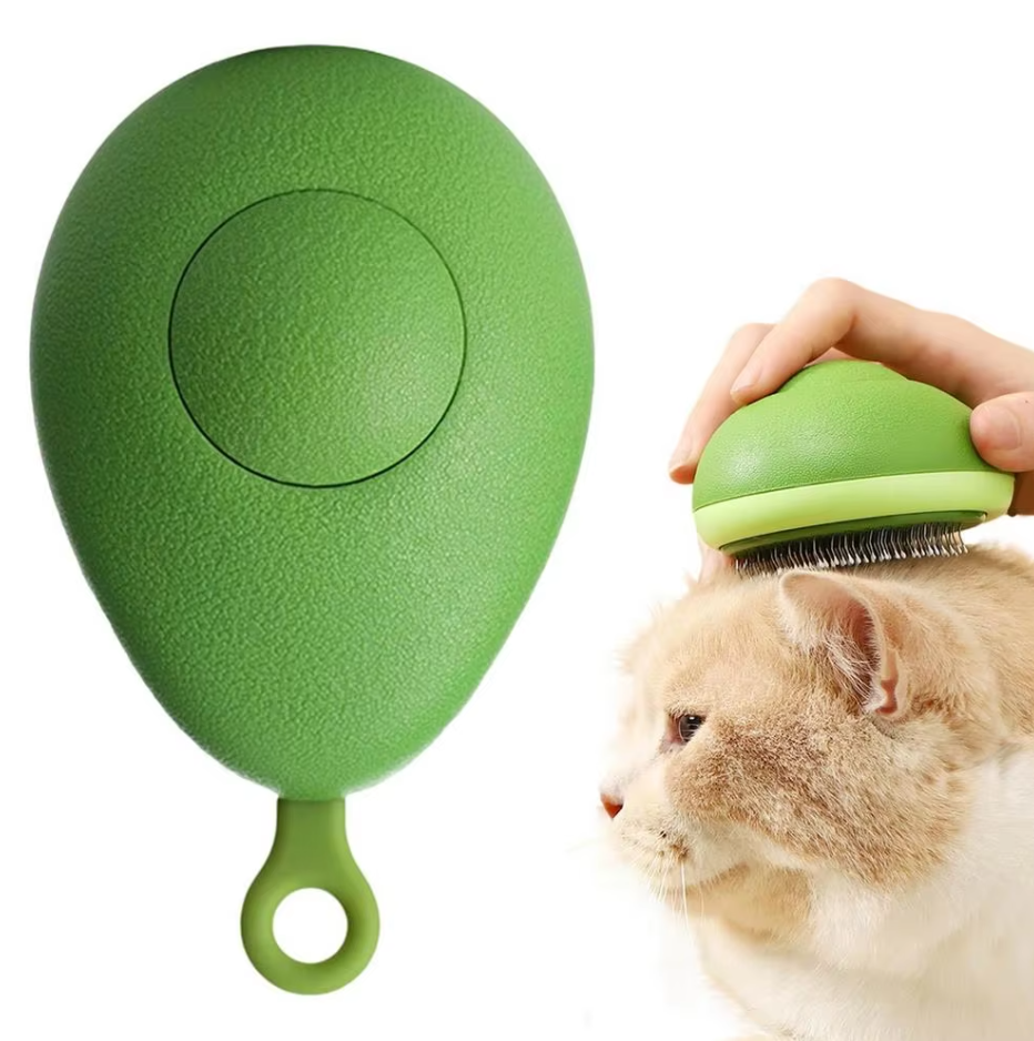 Avocado Hair Brush - Multifunctional Hair Care Brush For Shine And Volume