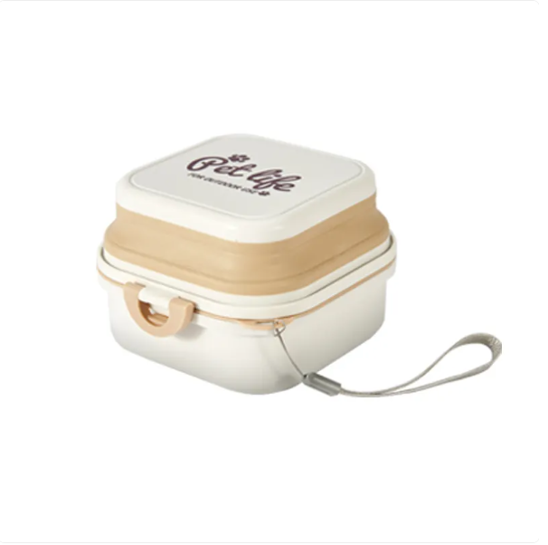 Silicone Pet Care Box - Practical Storage Case for Pet Supplies