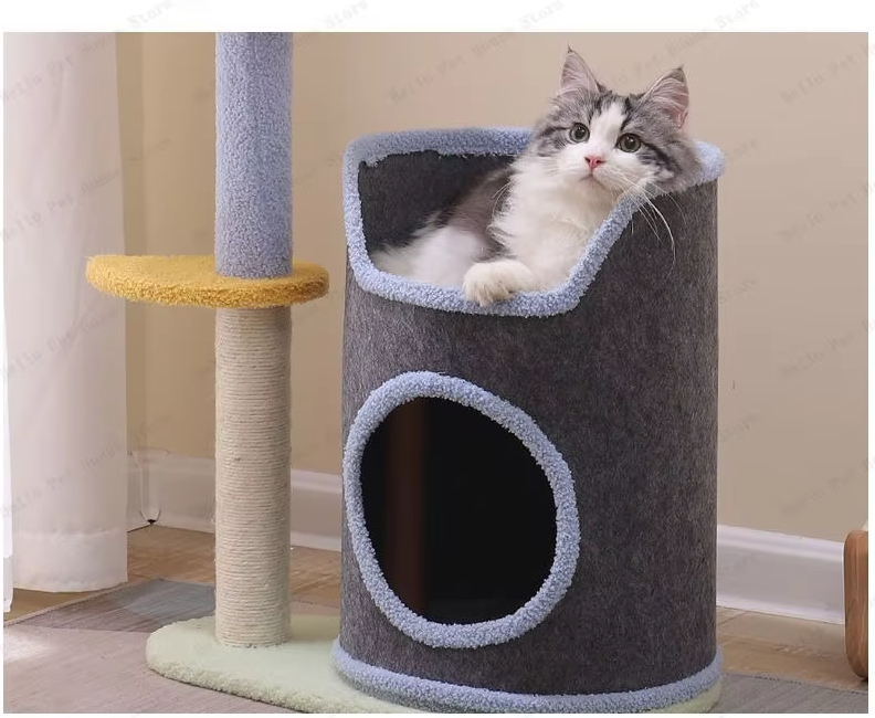 Cat Scratching Post In Dinosaur Design With Scratching Post And Cave