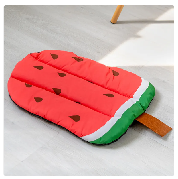 Cooling Pet Mat In Fruit Ice Cream Design For Cats And Dogs