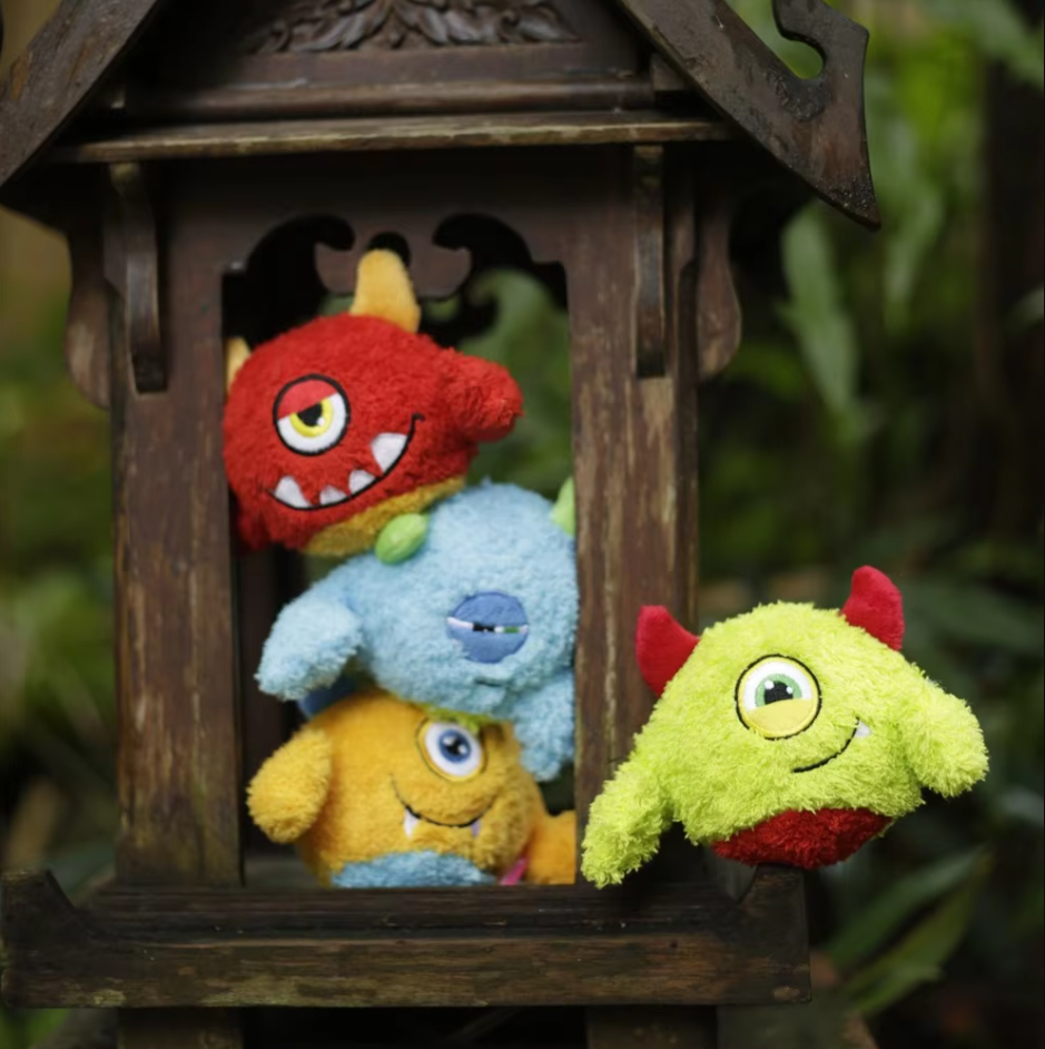 Interactive Plush Monster Ball - Fun Toy For Dogs
