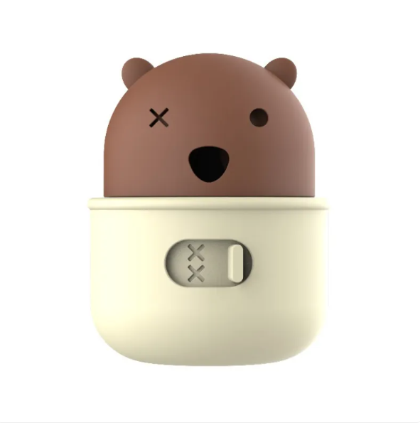 Interactive Dog Toy - Bear Shape With Click Mechanism For Dogs