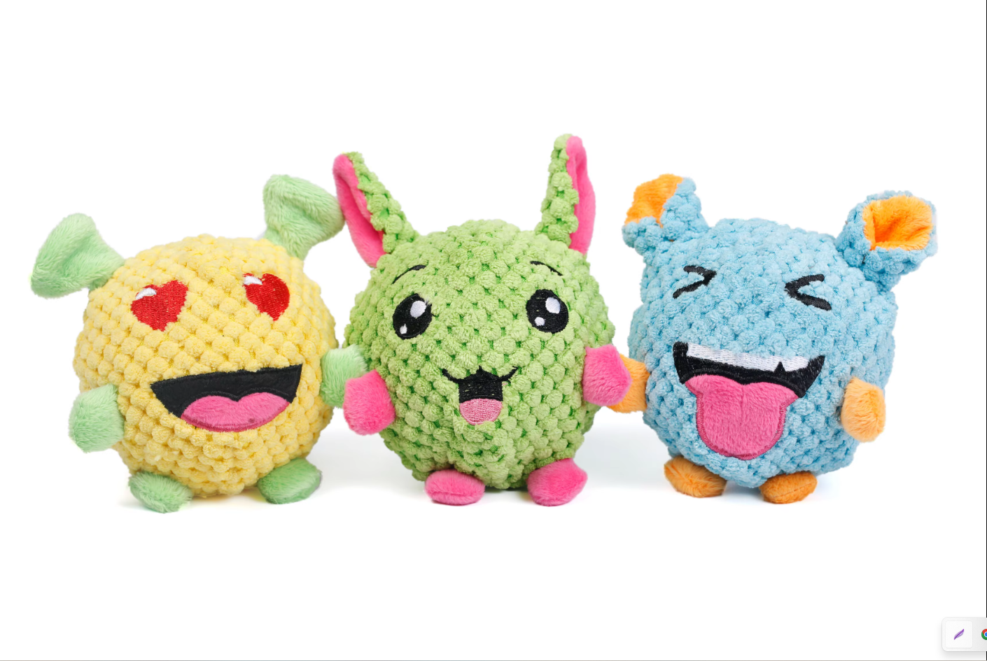 Interactive Plush Monster Ball - Fun Toy For Dogs