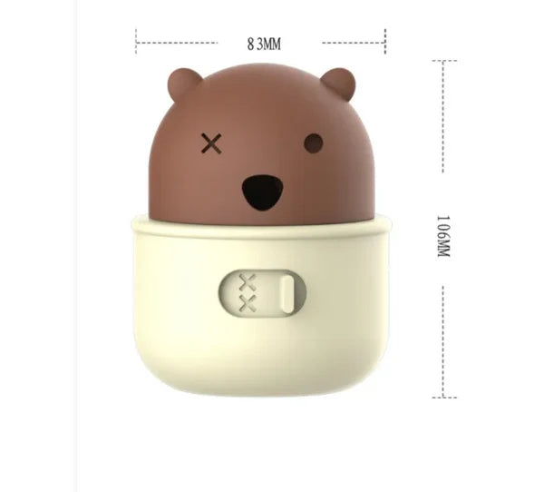 Interactive Dog Toy - Bear Shape With Click Mechanism For Dogs