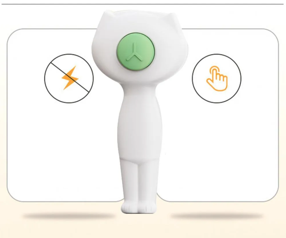 Self - Cleaning Pet Grooming Brush with Hair Removal