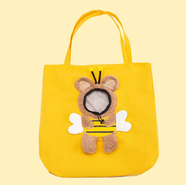 Cat Carrier Bag In Animal Costume Design - Comfortable Bag For Pets In Funny Motifs
