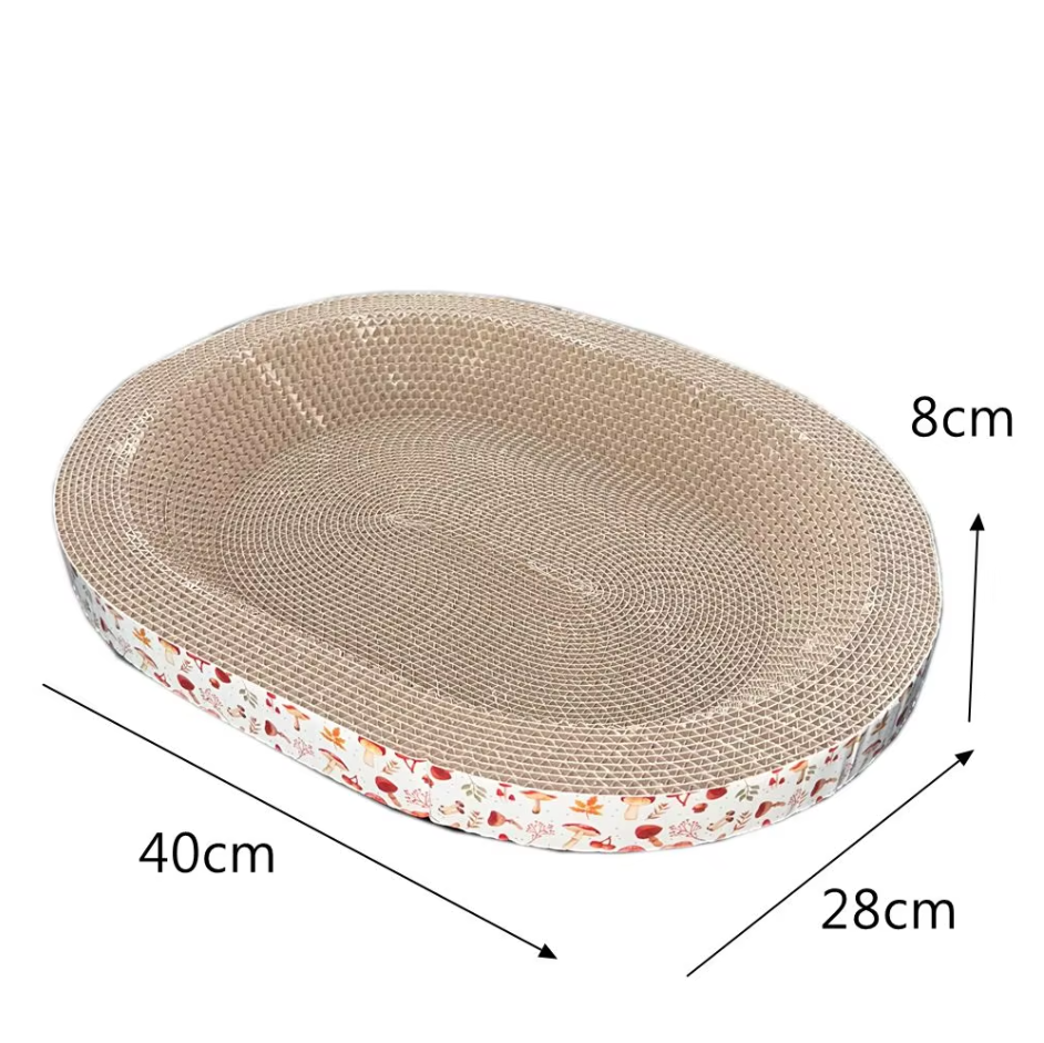 Scratch - Resistant Cat Lying Tray - Robust Scratching Mat With Large Comfort Area