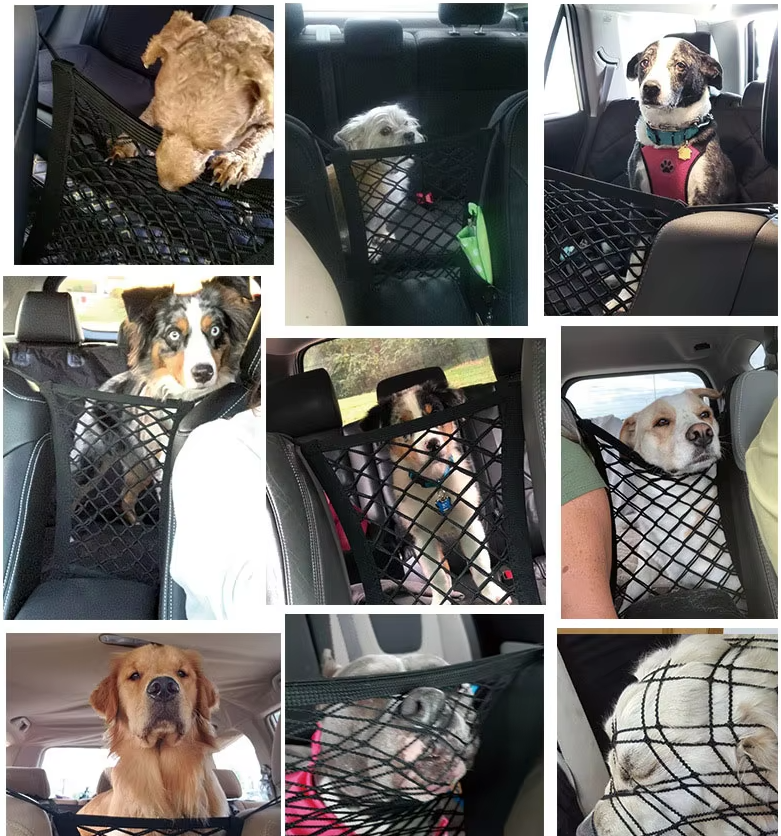 Car Mesh Bag For Storage Space - Practical For The Car Interior